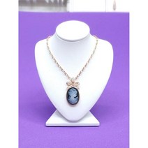 로뎀 P Eleganc 까메오 목걸이(그레이) (RD23070234)