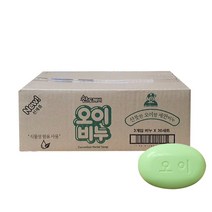 산도깨비 오이 비누 세안비누 90g x90개 업소용 목욕탕 여관 모텔 호텔 사우나 숙박업소, 3개입x30개