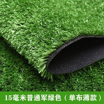 인조 플라스틱 모조잔디 그린 잔디 카펫 나무 인테리어 장식 식물 가정용 네츄럴 정원 유치원, 1.5cm 두께 공사초(1평방) 둘레용
