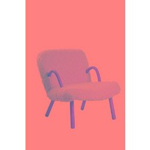 편안함 고급스러움 부드러움 휴식 라이트 럭셔리 안락 거실 베이 윈도우 발코니 싱글 캐주얼, 플러시 로그 색상 팔걸이