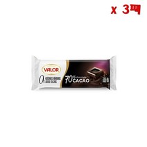 VALOR 밸로 초콜릿 밸류 70% 언스윗 코코아 35g20개입 3팩