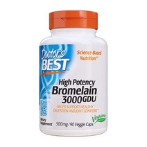 닥터스베스트 브로멜라인 3000GDU 고효능 500mg 90캡슐, 1개, 90정