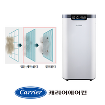 [정품] 캐리어공기청정기필터 RCAPS-F086YRRW 20평 (집진필터 2개+탈취필터 2개) 1세트