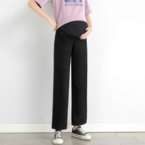 글로벌유통 임부바지 와이드 레그 팬츠 키작맘 빅싸이즈