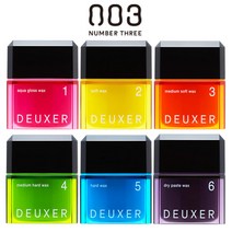 넘버쓰리 듀서왁스 80g 6종 시리즈, 듀서 미디엄 소프트 왁스3