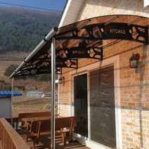캐노픽스 1870x2200 아파트 오피스텔 상가 현관 출입구 주차장 렉산지붕 캐노피공사, 투명, 그레이, 은백색(기본색상)