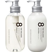 에이트 자타라소 모이스트 샴푸 트리트먼트 세트 각 475ml 타라소 줄기 세포 침투 수리 집중 케어 나이트, one option, one option