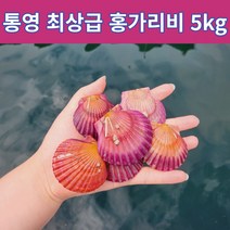 최상급 세척 대왕 통영 홍가리비 5kg 찜용 조개구이용