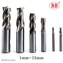 BB 엔드 밀 고정밀 HSS 금속 커터 Co8 코발트 D1-32mm 2 3 4 플루트 이빨 알루미늄 밀링 공구 키 인승 라우터 비트, 4 Flutes-HSS, 18mm-123L