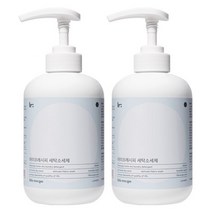 라이프레시피 세탁소세제 500ml, 세탁소세제 2개