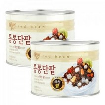 복음자리 통통단팥 통조림 국산, 2kg, 22개
