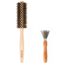 켄트 브러쉬 세트 ( 브러쉬 + 브러쉬 클리너 ) | 영국 왕실 머리빗 | Kent Roll Brush Set ( Brush + Brush Cleaner ), 롤
