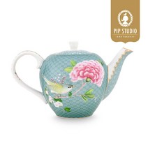 핍스튜디오 PIP STUDIO 핍스튜디오 블러싱버드 티팟 스몰 750ml 블루_51-005-046, 멀티, 단품