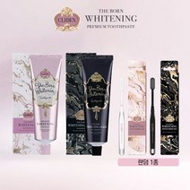 클라이덴 미백 더본 화이트닝 치약 130g * 2개 + 칫솔 * 1개, 단품