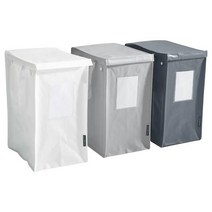 이케아 IKEA 분리수거가방3P 35L 화이트+다크그레이+라이트그레이 22x35x45cm 폴리프로필렌