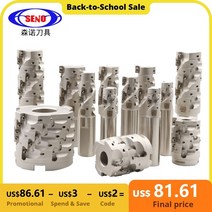 소형 탁상 밀링머신 서프파이프 선반가공 탁상바이스 밀링기 seno 300r 400r 황삭 엔드 밀 멀티 에지 고속 절삭 옥수수 밀링 커터 cnc apmt1135 초경 인서트, 400r-c32-32-48m-150l, 삽입하지 마십시오