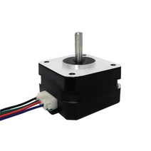 스테퍼모터 소형모터 펌프 3D 프린트 스텝 모터 4023 Nema 17 42 스테퍼 모터 23mm 0.42N.m 1.5A, 한개옵션0