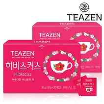 티젠 히비스커스차 허브차, 1.8g, 40개입