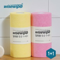 1일 1수세미 일회용 롤수세미 120매