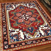 Türkiye 페르시아 카펫 거실 럭셔리 아메리칸 스타일 장식 홈 라운지 서재 미끄럼 방지 넓은 영역 러그, 180x280cm 71x110.2in, 10, 1개