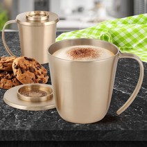 손잡이 머그 컵 예쁜 잔 제작 카페 커피뚜껑 디자인 특이한컵 라떼잔 아이스 홍차잔, 소, 본상품선택