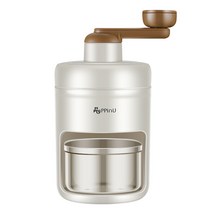 가정용 눈꽃 빙수기 수동 얼음가는기계 팥빙수 레트로, 빙수기(얼음틀1개)+레몬착즙기