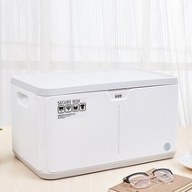 비밀번호 수납함 소품 서류문서 안전보관 가정용 금고, 라이트그레이