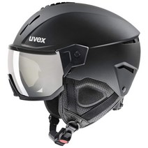 우벡스 스키헬멧 보드헬멧 블랙 56-58 cm uvex Instinct Visor
