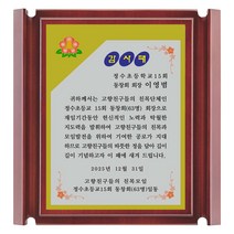공로패/YS21-14/부모님감사패/원목/재직기념