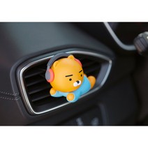 카카오프렌즈 차량용방향제(통풍구형) 디제이 라이언 / 춘식이, 1개