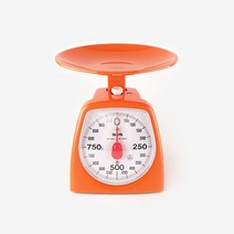 일본 타니타 아날로그 주방저울 (1439) 1KG, 1439(오렌지)