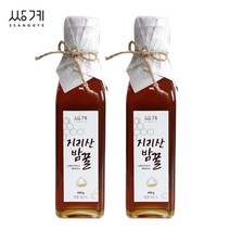 쌍계명차 지리산 밤꿀 400g, 2개