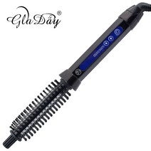 세라믹 헤어 브러시 경기자 전기 헤어 브러시 빗 헤어 컬링 롤러 헤어 컬링 아이언, UK, 26mm