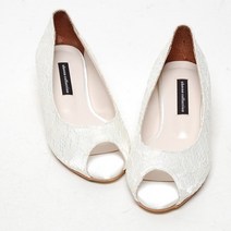 911 웨딩 오픈토 3.0 cm 공단 레이스 로우힐