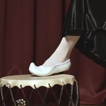 벨라걸스 한국무용 한국 무용화 무용신발 코슈즈, 화이트, 255mm