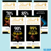린트 초콜릿 엑설런스 다크 85% 70% 100g, 85퍼센트 100그램