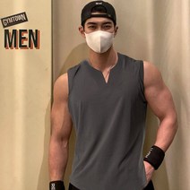 마라톤싱글렛 민소매 남자 나시티 새로운 스타일의 여름 남성 39 밀착 v 넥 피트니스 근육 조끼 달리기 스포츠 훈련 패션 캐주얼 중항 탑