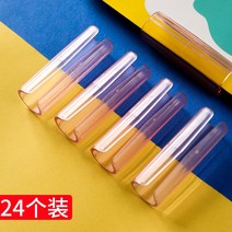 매트리스고정 이불 고정밴드 침대패드 고정 침대 시트 기 가정용 매트리스 싱글 논슬립 클램, 10 새-투명 핑크（24개 두 봉지））