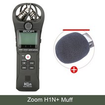 스마트폰 DSLR ASMR 유튜버방송 마이크 줌 H1N 핸디 디지털 보이스 레코더 휴대용 오디오 스테레오 인터뷰 16GB SD 카드 Lable, 중국