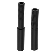 블랙 ABS 골프 샤프트 익스텐션 익스텐더 도구 키트 2개 세트 - 유니버셜, 102mm, 88mm