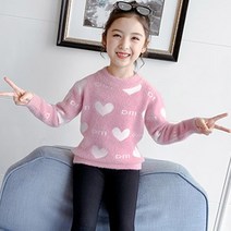 헬로가든 DM하트니트 티셔츠[K]/핑크