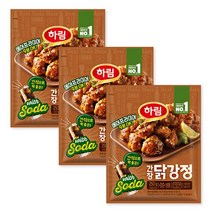 하림 간장닭강정 250g 3봉