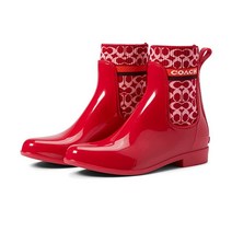 코치 Rivington 레인 부츠- Candy Apple 여성부츠 - 2bM296072