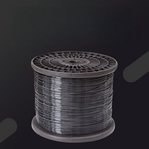 농업용 플라스틱 와이어 온실 로프 원예 포도 하우스 비닐하우스, 블랙 2.5mm 길이 1500m  20kg