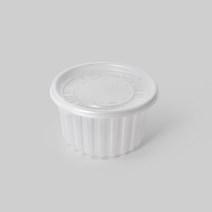 삼계탕용기 원형죽용기 미니탕용기 158파이 대 50개, 1봉, 50개입