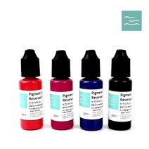 마타바 반전매직 석고방향제 전용색소_4컬러(뾰족캡으로발송) (diy재료), 20ml, 빨강