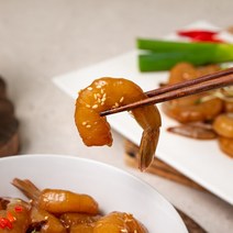 레드꽃게 연안부두 간장 깐 새우장 150g 탱탱한 새우속살 밥반찬 술안주, 간장 새우장 x 1개, 1개