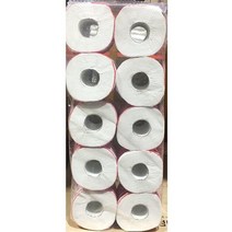 GOM829989물에잘녹는휴지 재생10롤X2 화장지 업소용 모나리 10cm X40m 식자재 코스트 홈쇼핑휴지, 1