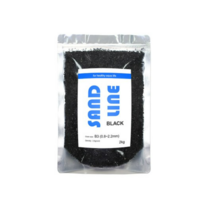 샌드라인 흑사 바닥재 B3 0.8~2.2mm 2kg, BLACK, 5개