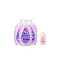 존슨즈 베드타임 로션 500ml x3, 존슨즈 베드타임 로션 500ml x3+